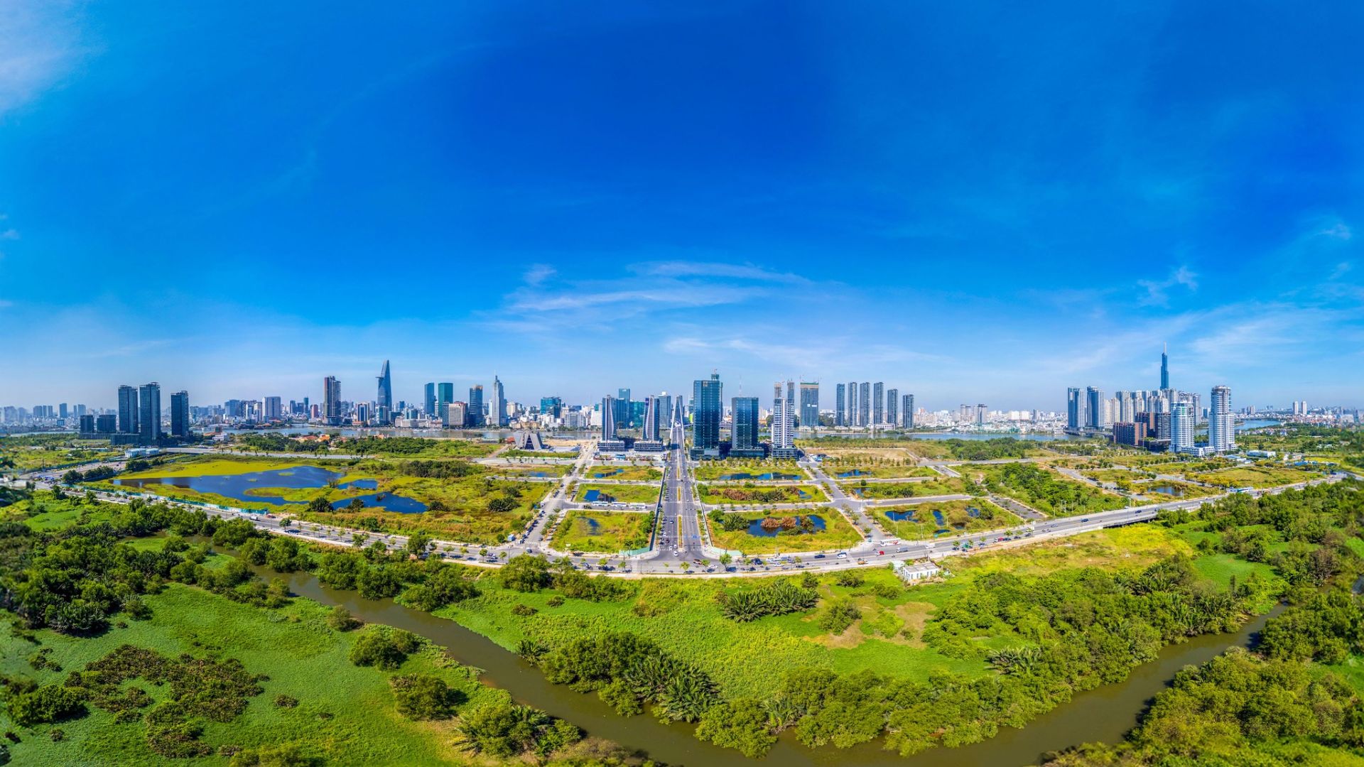 Khu lõi trung tâm - The Metropole Thủ Thiêm -  Nơi tọa lạc 26 căn của The RIBIZ Suites serviced apartments 